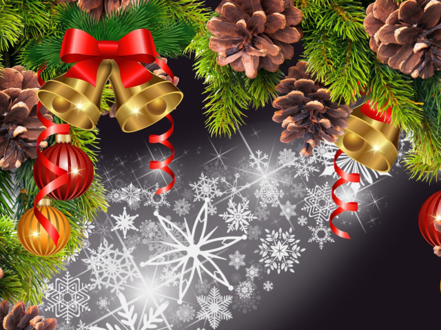 Das Ways to Decorate Your Christmas Tree Wallpaper 640x480