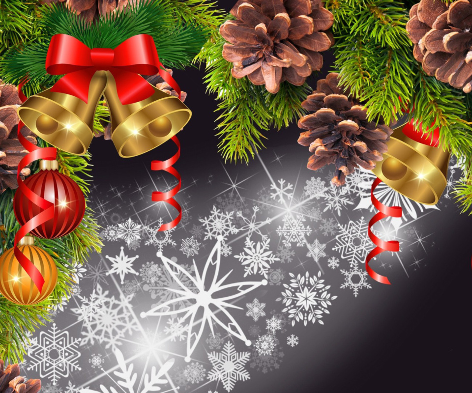 Das Ways to Decorate Your Christmas Tree Wallpaper 960x800