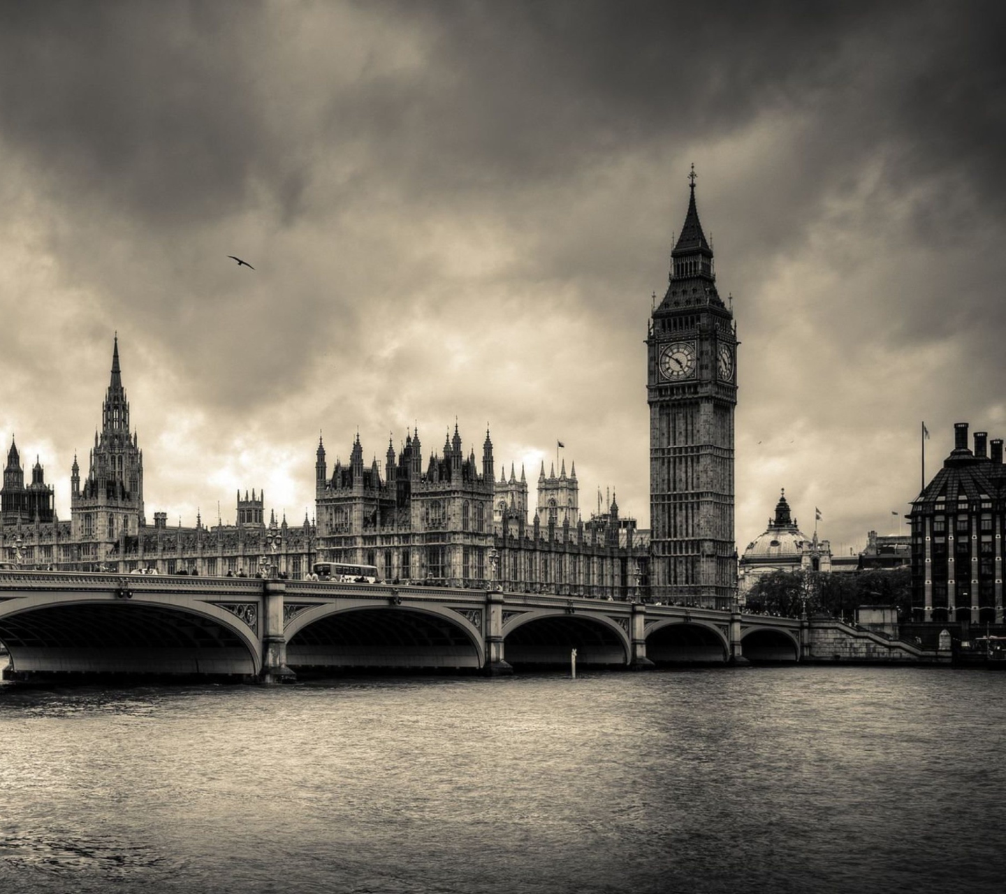 Fondo de pantalla Big Ben London 1440x1280