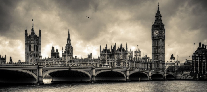 Big Ben London wallpaper 720x320