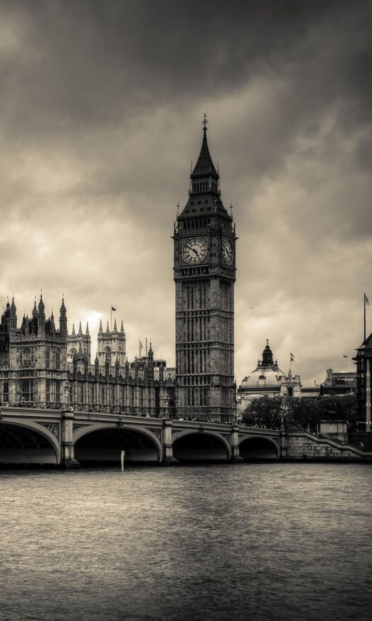 Das Big Ben London Wallpaper 768x1280