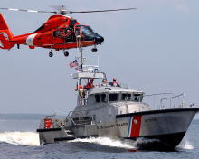 Das United States Coast Guard Wallpaper 220x176