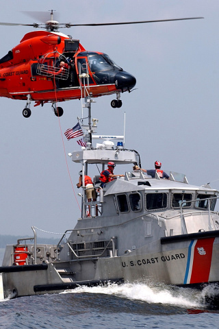 Fondo de pantalla United States Coast Guard 320x480