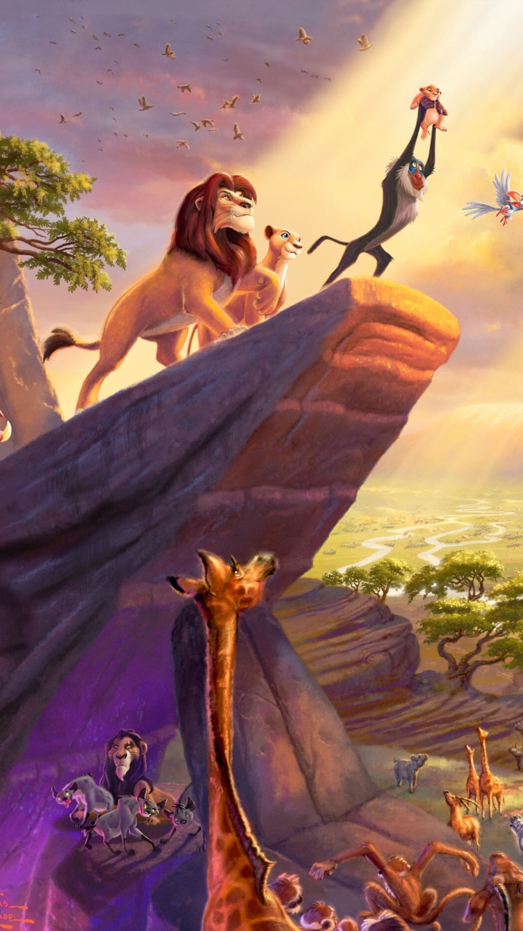 Fondo de pantalla The Lion King 1080x1920