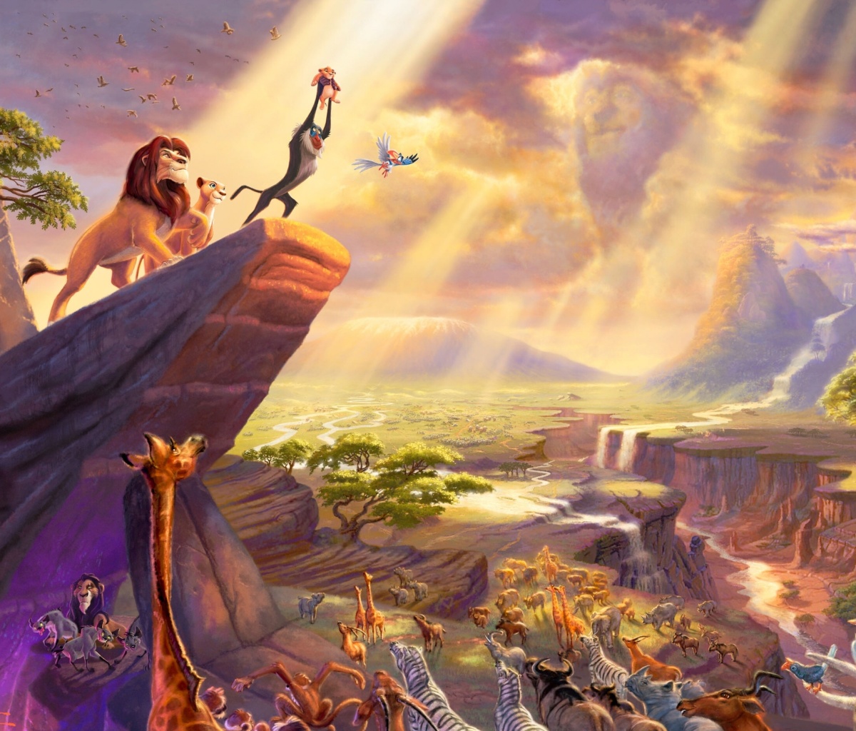 Fondo de pantalla The Lion King 1200x1024