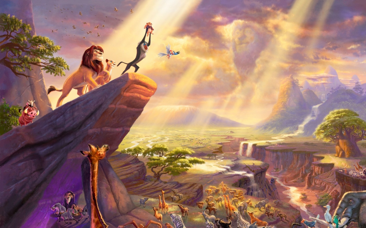 Das The Lion King Wallpaper 1280x800