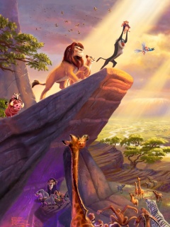 Sfondi The Lion King 240x320