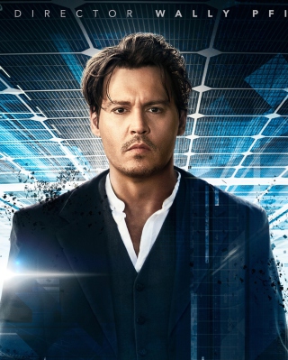 Johnny Depp In Transcendence - Obrázkek zdarma pro 132x176