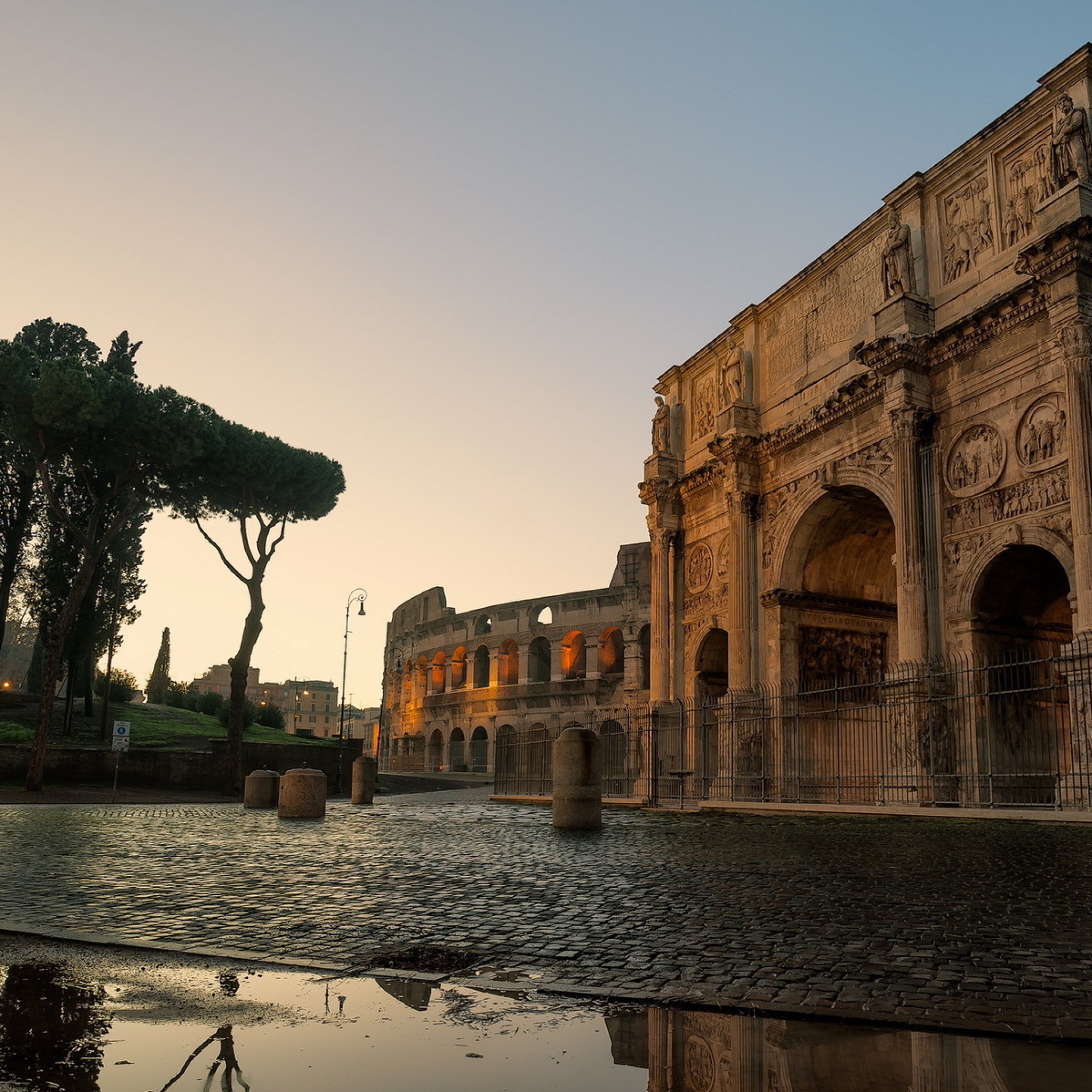 Триумфальная арка Константина Колизей Рим без смс