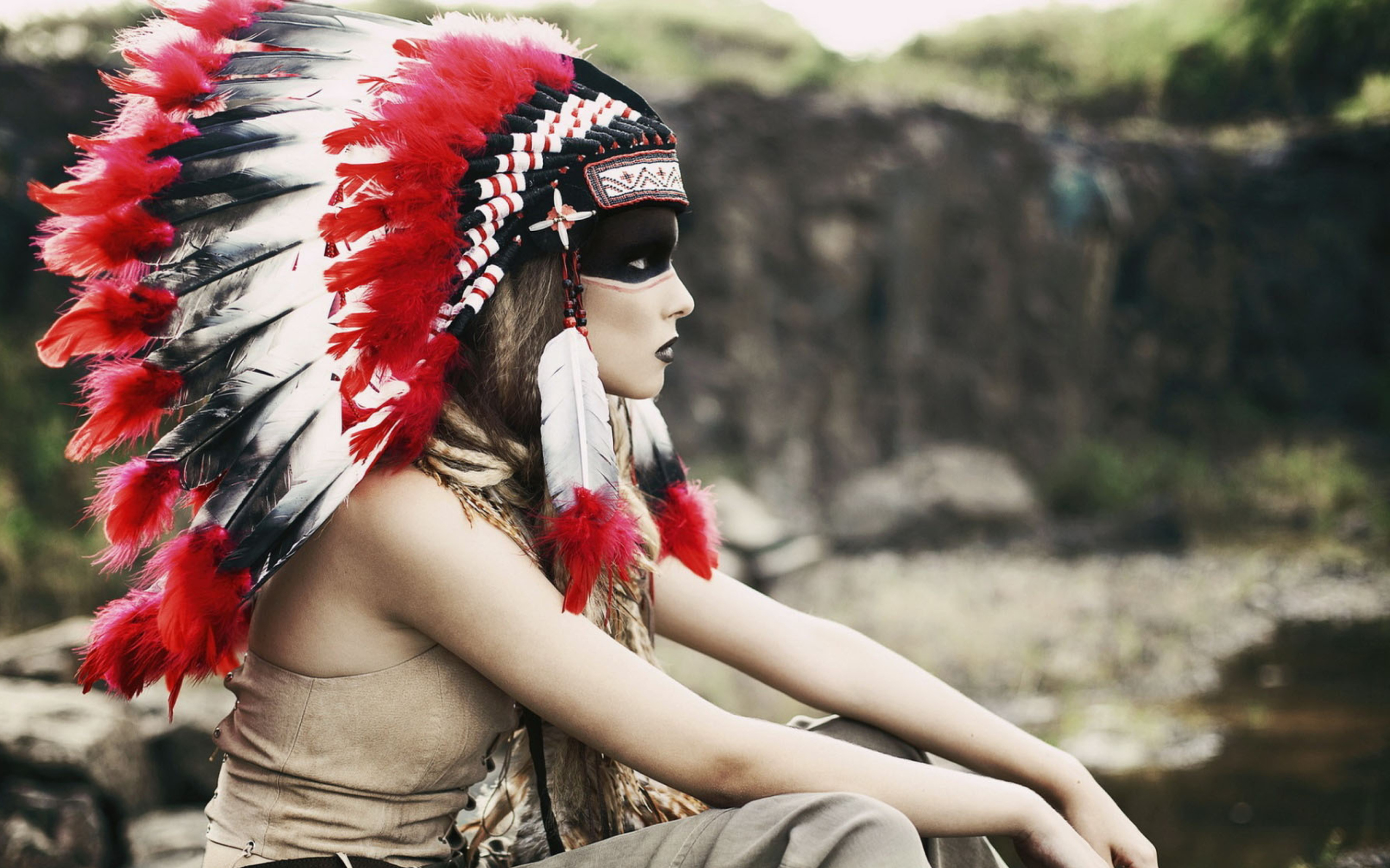 Обои Native American 2560x1600