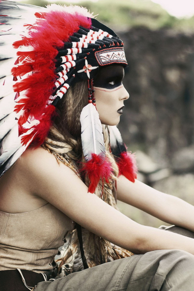 Native American wallpaper 640x960