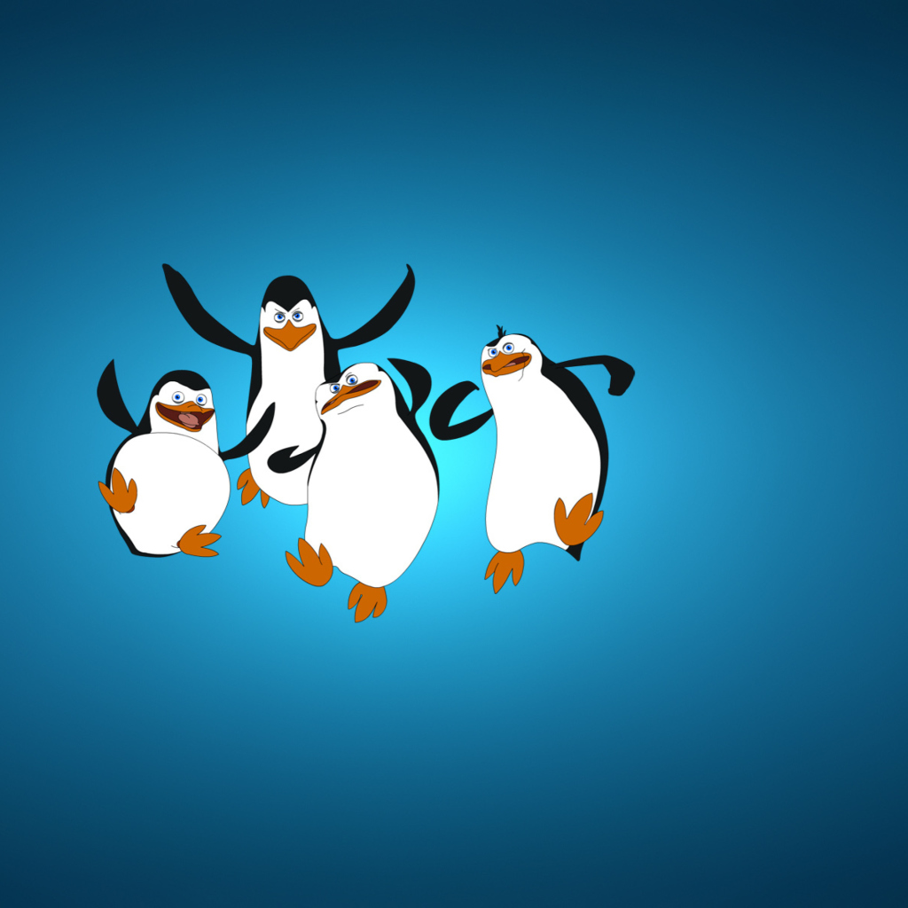 Das The Penguins Of Madagascar Wallpaper 1024x1024