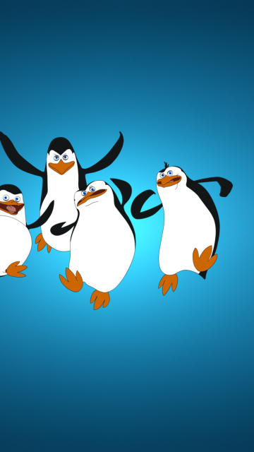 Das The Penguins Of Madagascar Wallpaper 360x640
