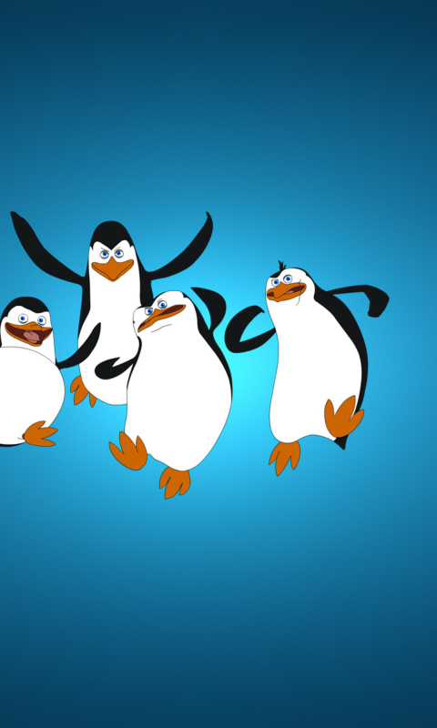 Screenshot №1 pro téma The Penguins Of Madagascar 480x800