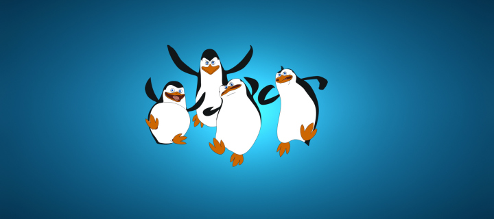 Das The Penguins Of Madagascar Wallpaper 720x320