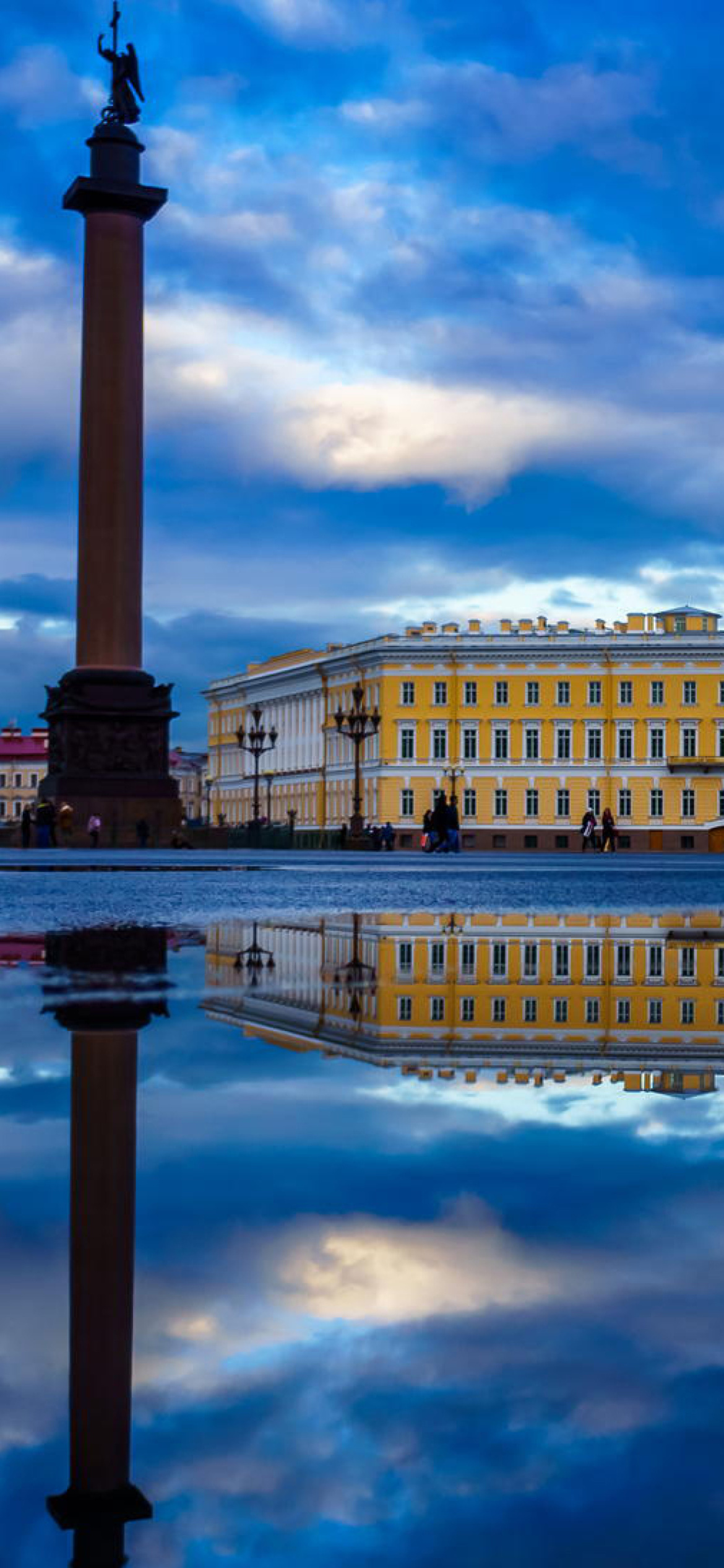 Screenshot №1 pro téma Saint Petersburg, Winter Palace, Alexander Column 1170x2532