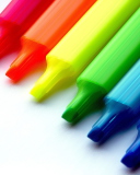 Colorful Pens wallpaper 128x160