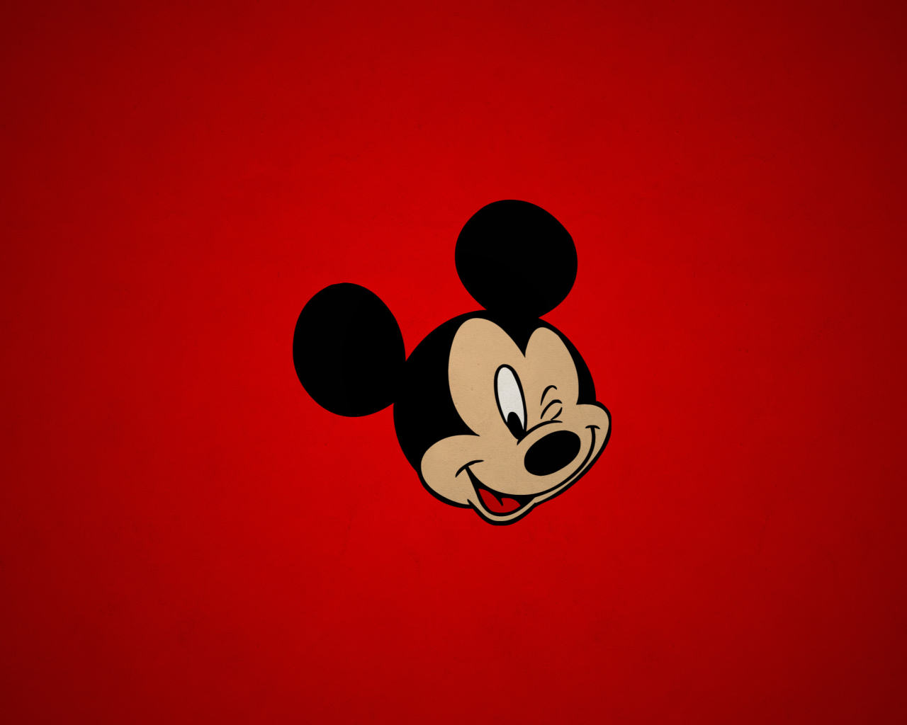 Mickey Red wallpaper 1280x1024