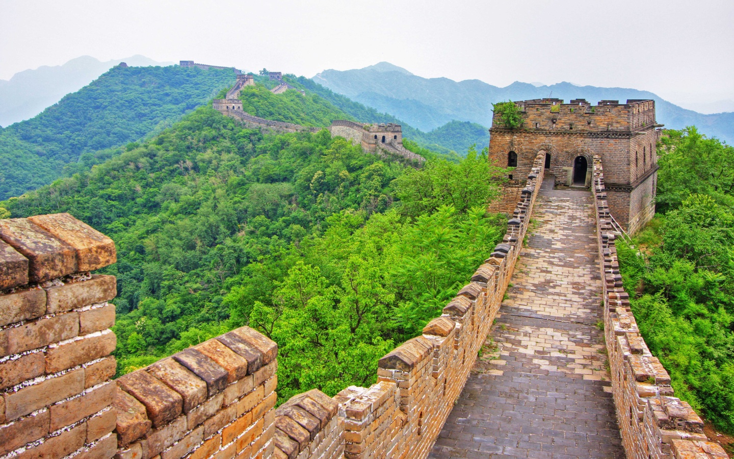 Great Wonder Wall in China wallpaper 1440x900
