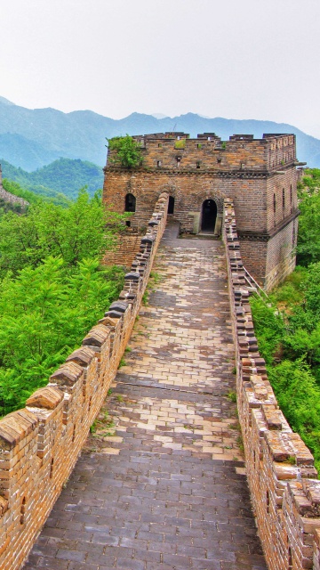 Sfondi Great Wonder Wall in China 360x640