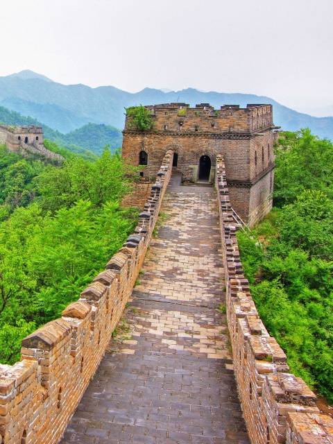 Great Wonder Wall in China wallpaper 480x640