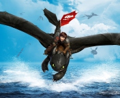 2014 How To Train Your Dragon wallpaper 176x144