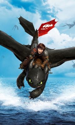 Screenshot №1 pro téma 2014 How To Train Your Dragon 240x400