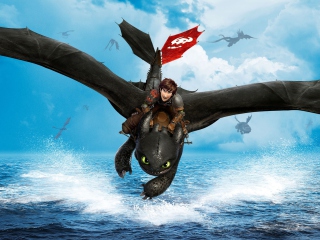 2014 How To Train Your Dragon wallpaper 320x240