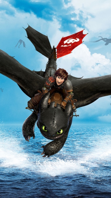 2014 How To Train Your Dragon wallpaper 360x640