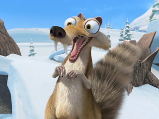 Das Ice Age Wallpaper 320x240