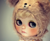 Screenshot №1 pro téma Cute Doll With Freckles 176x144