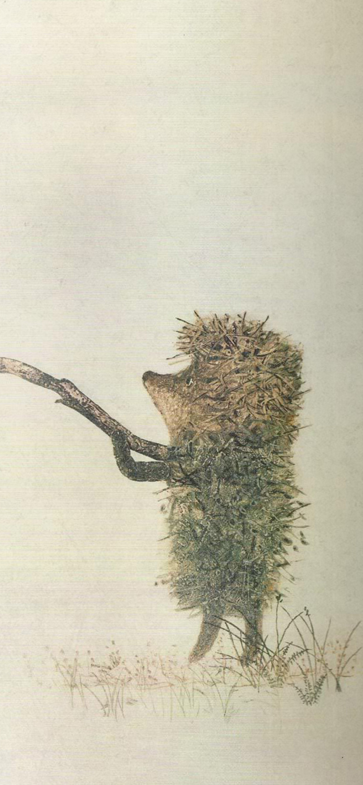 Hedgehog In Fog Russian Cartoon wallpaper 1170x2532