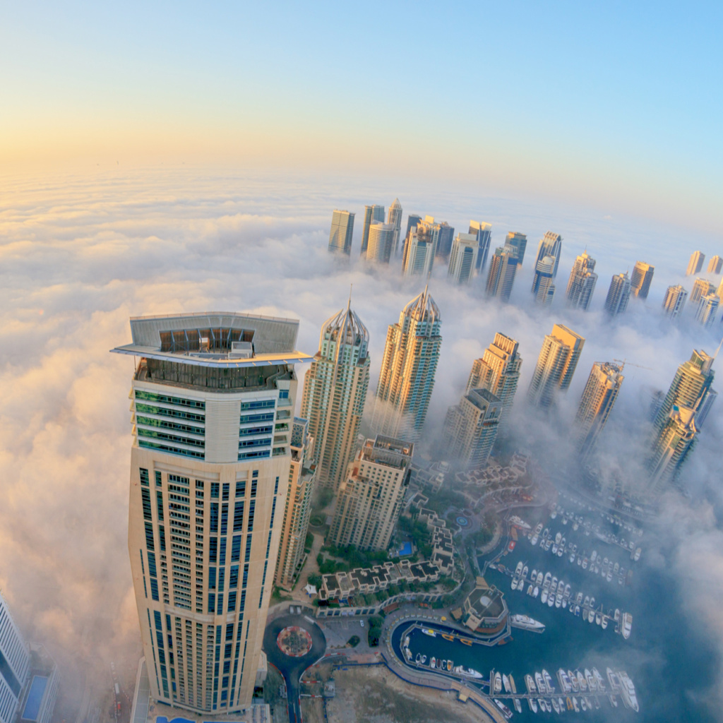 Das Dubai Best View Wallpaper 1024x1024
