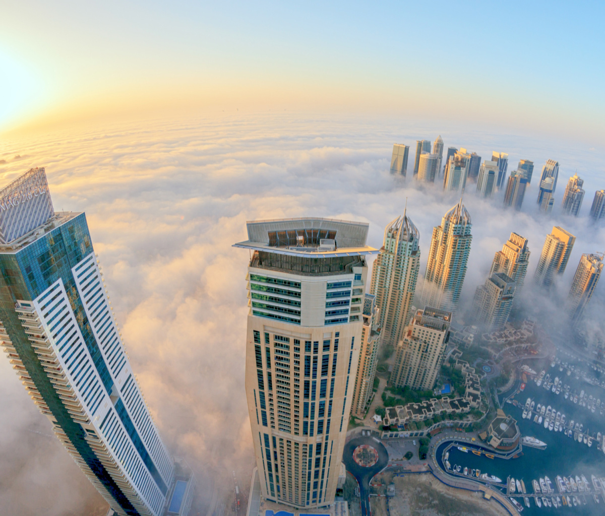Das Dubai Best View Wallpaper 1200x1024