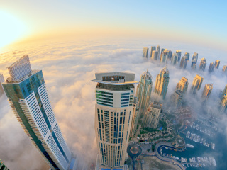 Das Dubai Best View Wallpaper 320x240