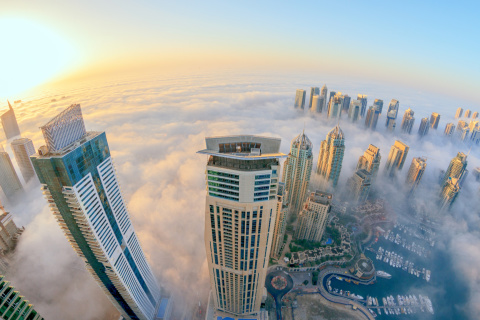 Das Dubai Best View Wallpaper 480x320