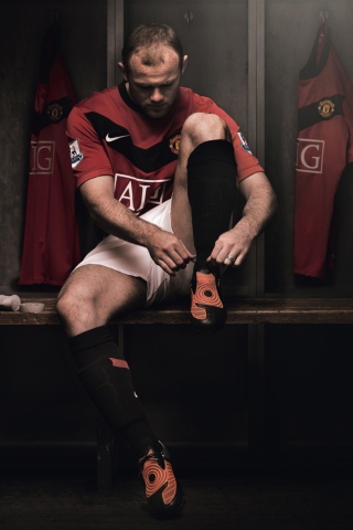 Wayne Rooney wallpaper 320x480