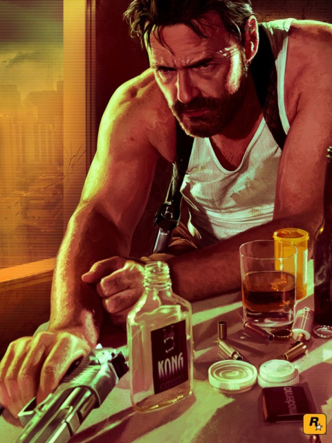 Fondo de pantalla Max Payne 3 Pc Game 480x640
