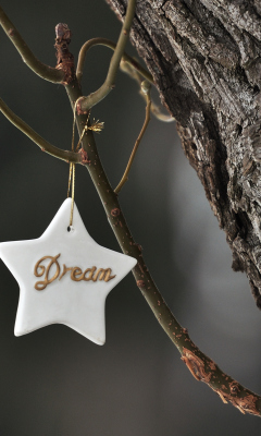 Das Dream Your Dream Wallpaper 240x400