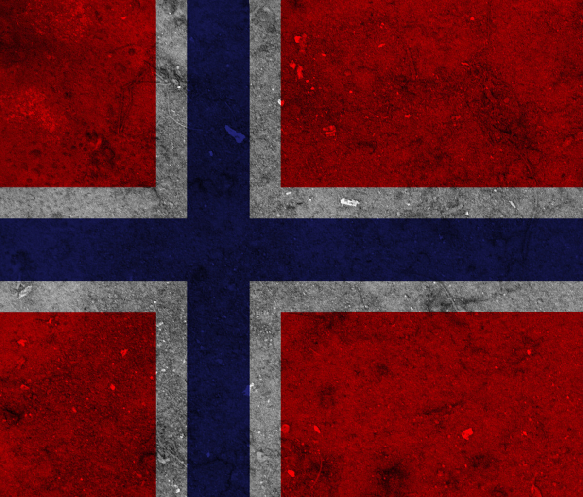 Norway Flag Scandinavian Cross wallpaper 1200x1024