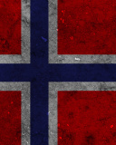 Norway Flag Scandinavian Cross wallpaper 128x160