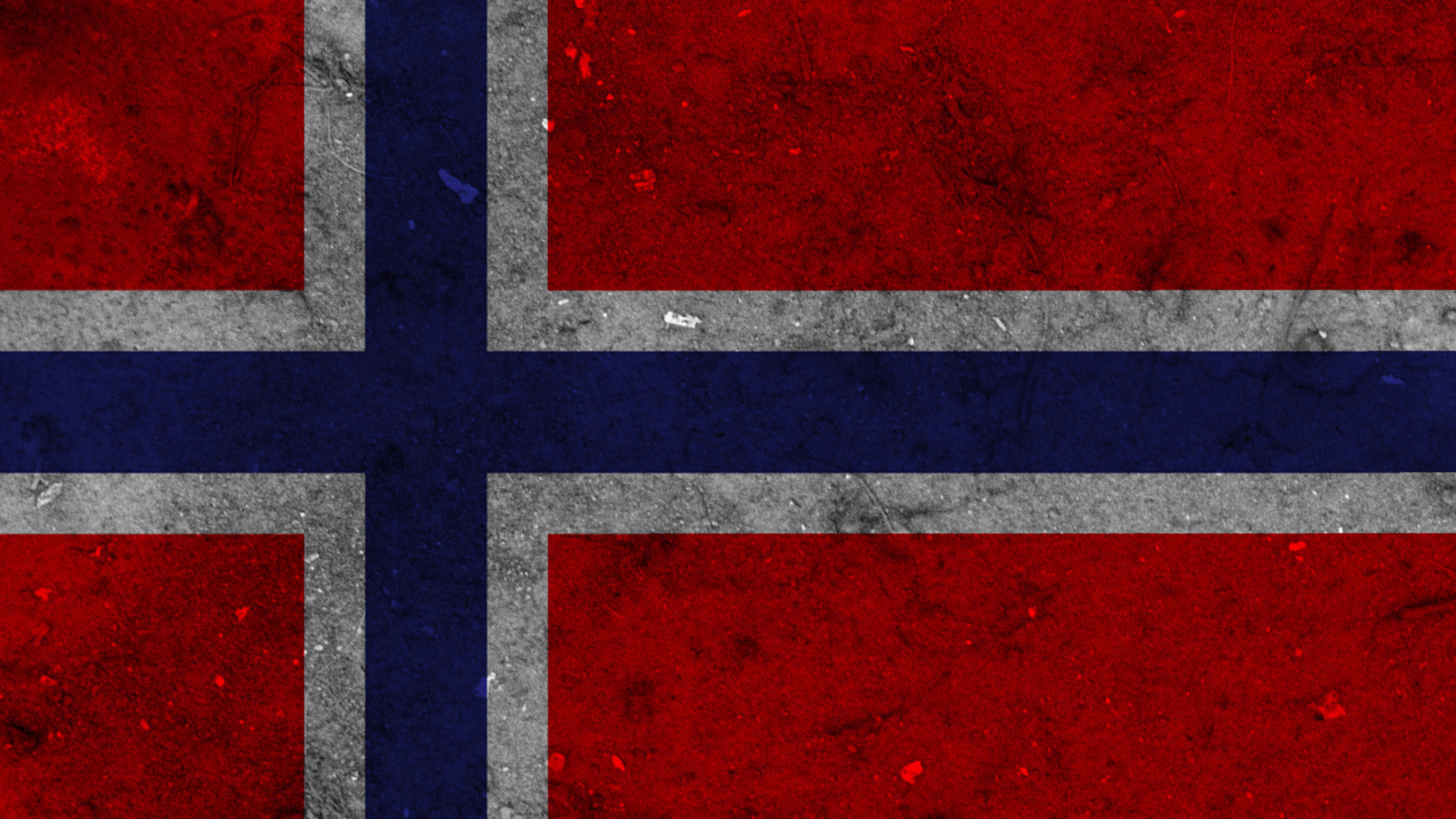 Das Norway Flag Scandinavian Cross Wallpaper 1600x900