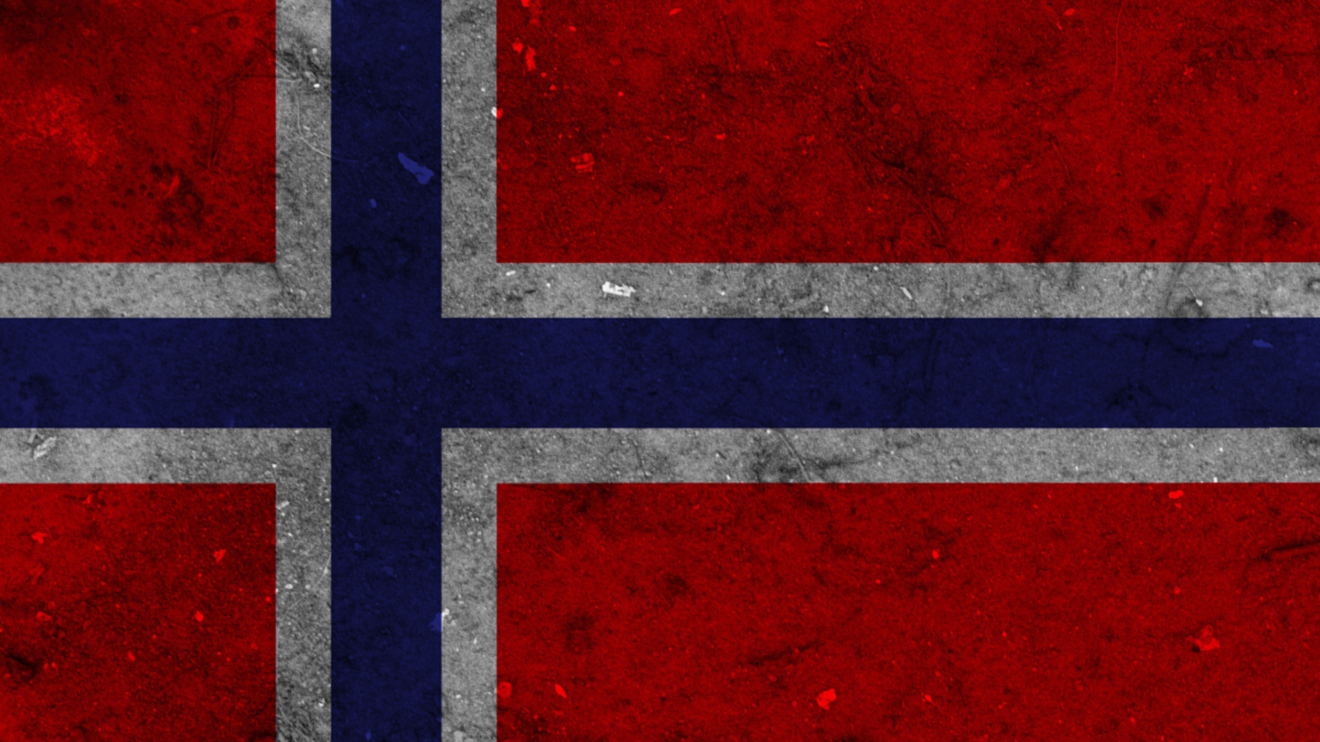 Norway Flag Scandinavian Cross wallpaper 1920x1080