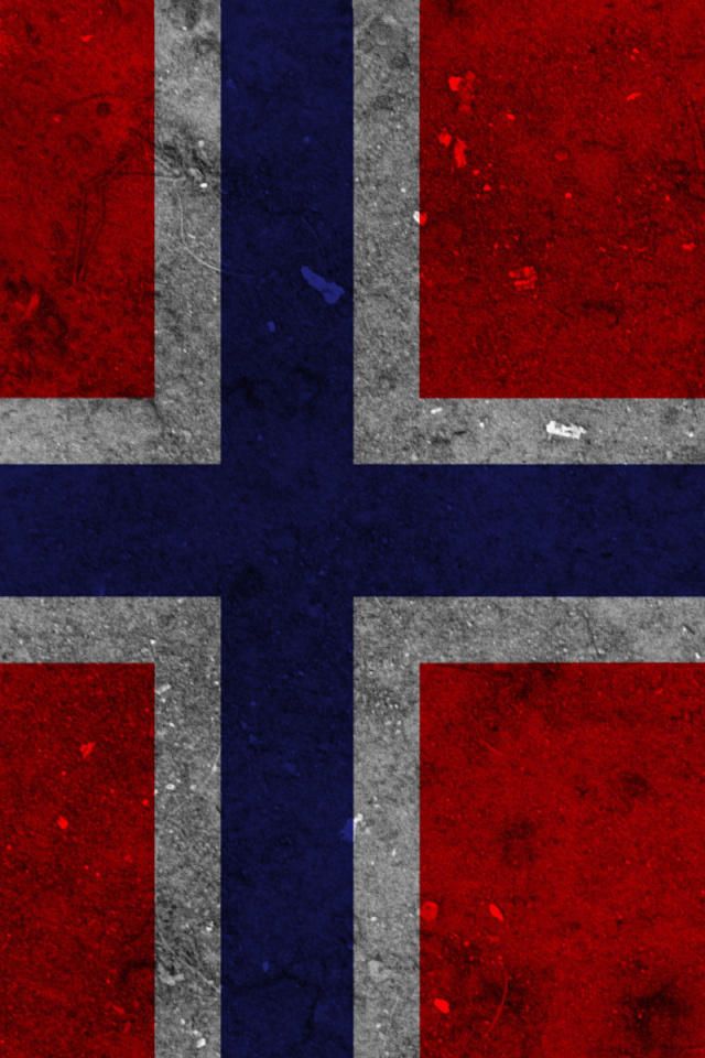 Screenshot №1 pro téma Norway Flag Scandinavian Cross 640x960