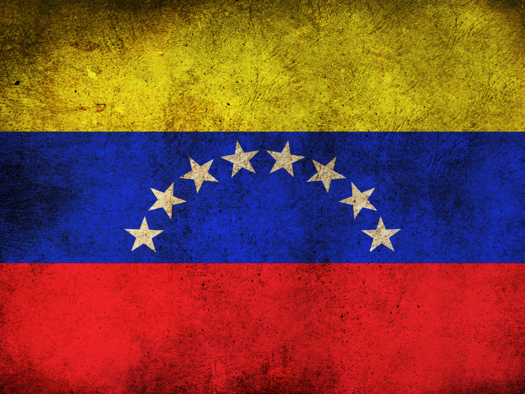 Venezuela Flag wallpaper 1024x768