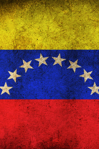 Fondo de pantalla Venezuela Flag 320x480