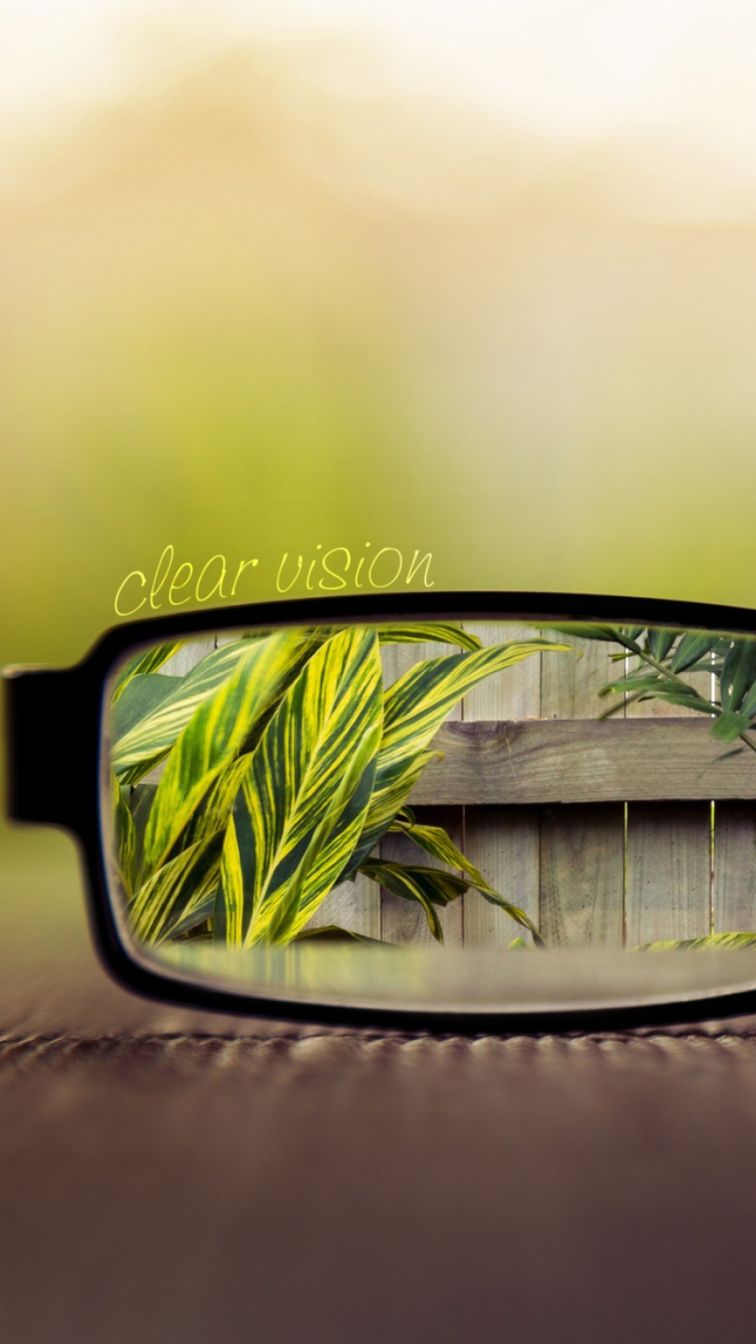 Das Clear Vision Wallpaper 1080x1920