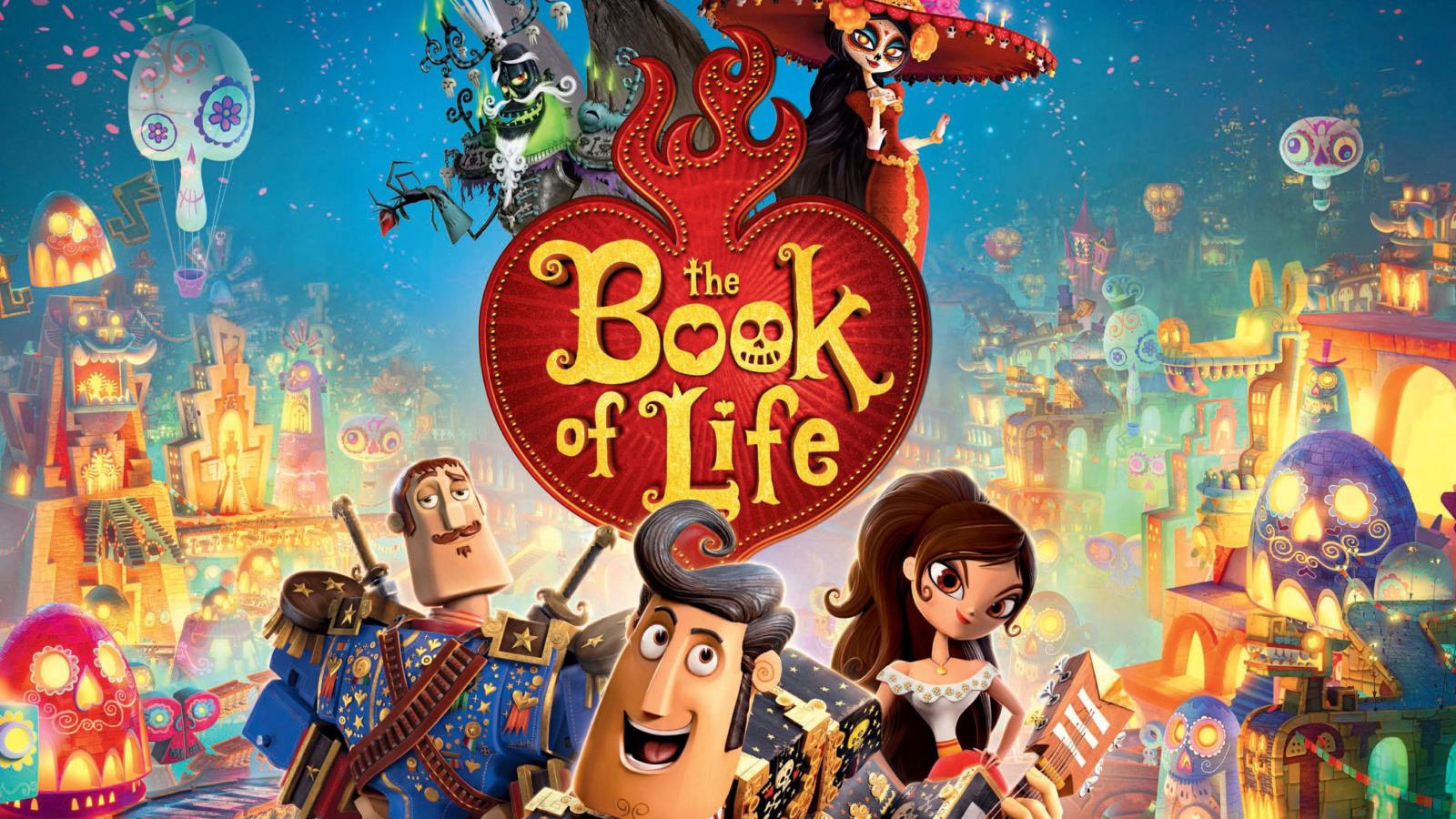 The Book of Life wallpaper 1600x900