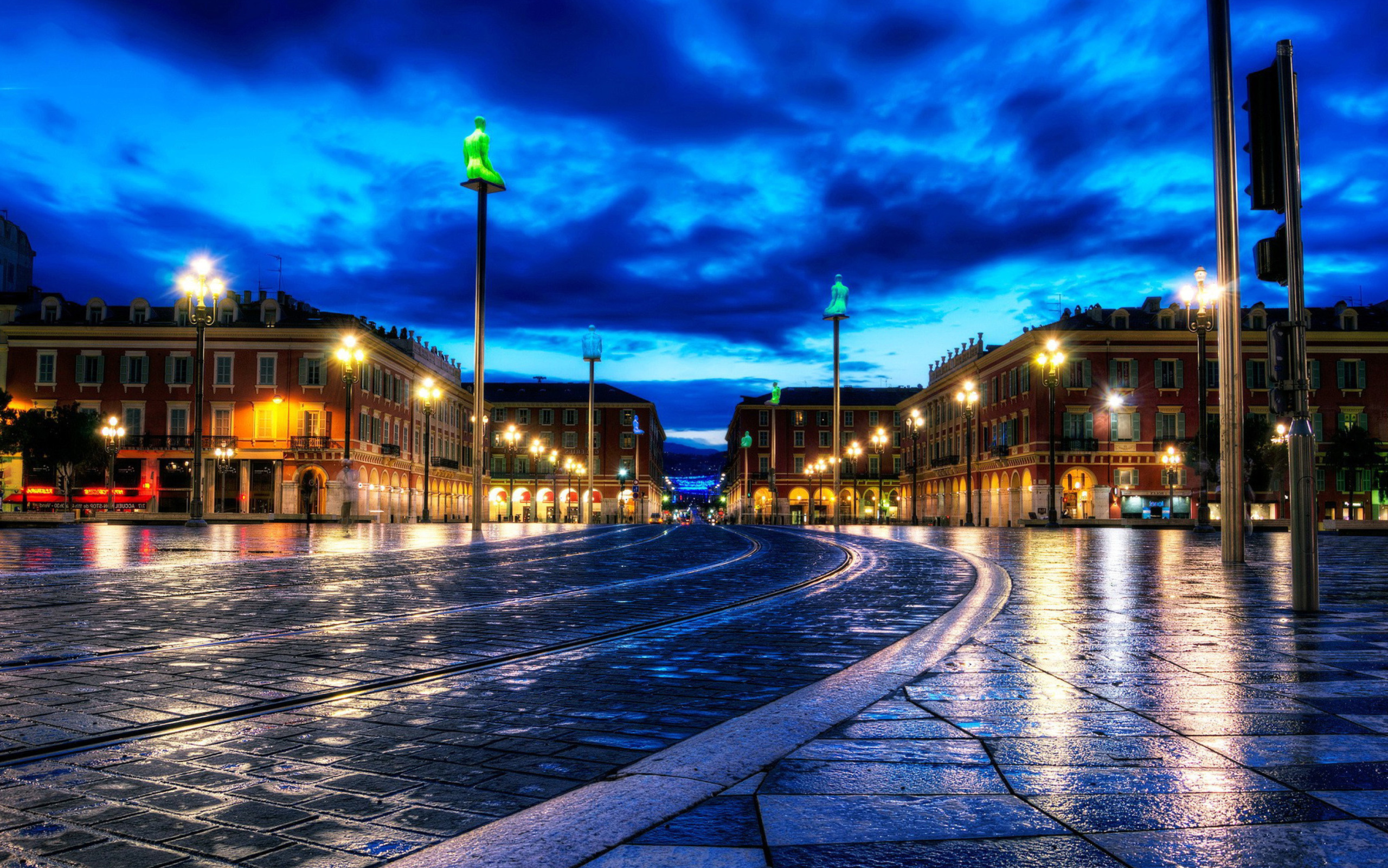Nice, France, French Riviera wallpaper 2560x1600