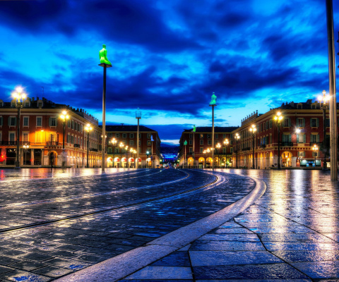 Nice, France, French Riviera wallpaper 480x400